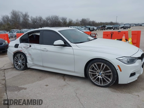 2013 BMW 3 Series 335i with VIN WBA3A9C50DF477209, listed as a IAAI auction lot 41595369 with 99,241 mi miles. Bid and sale history available at carsss.com. Image 12.