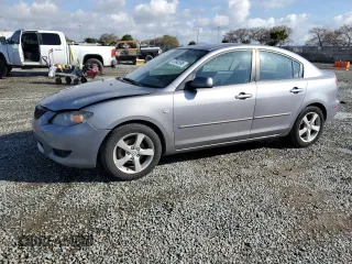 2006 Mazda Mazda3 i with VIN JM1BK12G661533024, listed as a Copart auction lot 47892885 with 119,213 mi miles and Salvage Title. Bid and sale history available at carsss.com. Image 1.