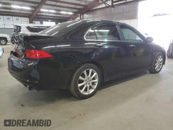 2008 Acura TSX Nav with VIN JH4CL96978C004926, listed as a Copart auction lot 48748045 with 216,632 mi miles and Salvage Title. Bid and sale history available at carsss.com. Image 3.