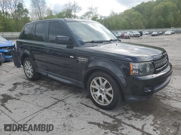 2013 Land Rover Range Rover Sport HSE Lux with VIN SALSK2D46DA777545, listed as a Copart auction lot 55845275 with 115,409 mi miles and Salvage Title. Bid and sale history available at DreamBid. Image 4.