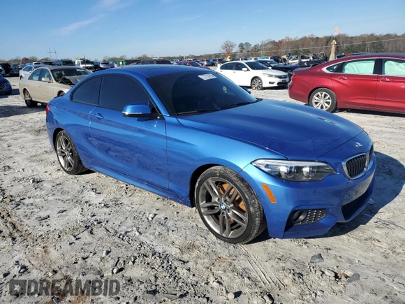 2018 BMW 2 Series 230i with VIN WBA2J1C57JVD09746, listed as a Copart auction lot 77737893 with 61,801 mi miles. Bid and sale history available at carsss.com. Image 4.