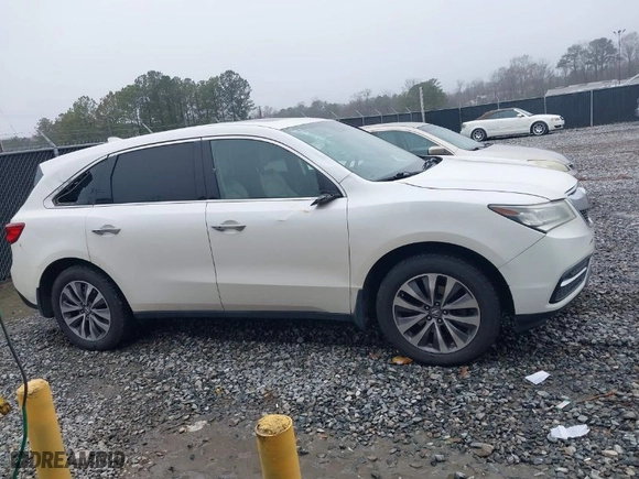 2014 Acura MDX Tech Pkg with VIN 5FRYD4H49EB008644, listed as a IAAI auction lot 41564811 with 314,409 mi miles. Bid and sale history available at carsss.com. Image 13.