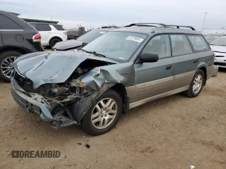 2001 Subaru Legacy Outback with VIN 4S3BH675317610103, listed as a Copart auction lot 82329804 with 199,445 mi miles and Salvage title. Bid and sale history available at DreamBid. Image 1.
