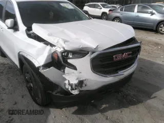 2021 GMC Terrain SLE with VIN 3GKALMEV6ML314059, listed as a IAAI auction lot 40254735 with 42,224 mi miles and . Bid and sale history available at carsss.com. Image 6.