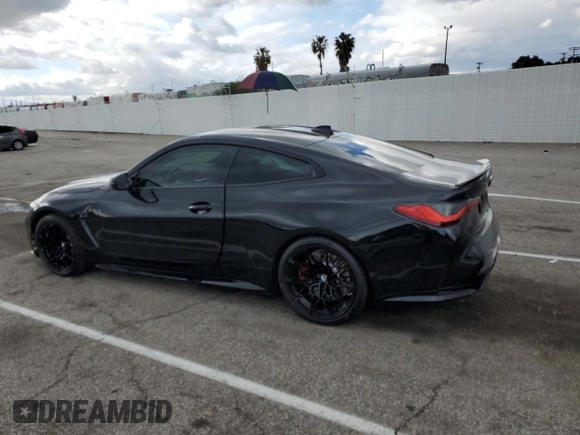 2021 BMW M4 Competition with VIN WBS33AZ06MCG37066, listed as a Copart auction lot 45497333 with 18,351 mi miles. Bid and sale history available at carsss.com. Image 2.