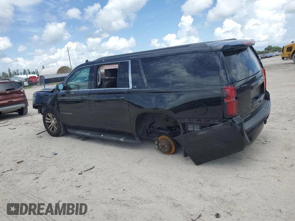 2016 Chevrolet Suburban LS with VIN 1GNSKGECXGR472220, listed as a Copart auction lot 70735924 with 180,338 mi miles and Salvage Title. Bid and sale history available at carsss.com. Image 2.
