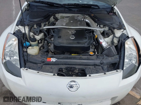 2003 Nissan 350Z Touring with VIN JN1AZ34EX3T008484, listed as a IAAI auction lot 41979820 with 190,222 mi miles. Bid and sale history available at carsss.com. Image 10.