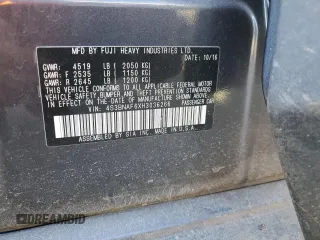 2017 Subaru Legacy Premium with VIN 4S3BNAF6XH3036266, listed as a Copart auction lot 46363055 with 163,073 mi miles and Salvage Title. Bid and sale history available at DreamBid. Image 14.