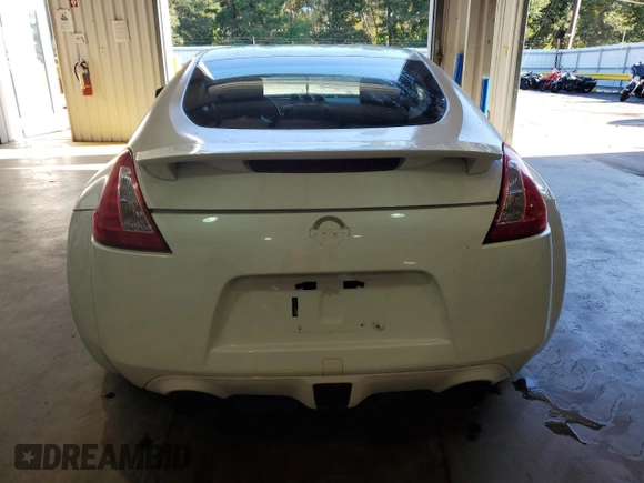 2010 Nissan 370Z Touring with VIN JN1AZ4EH8AM505975, listed as a Copart auction lot 80635634 with 107,404 mi miles and Salvage Title. Bid and sale history available at carsss.com. Image 6.