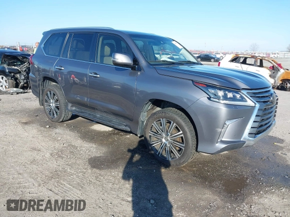 2019 Lexus LX 570 with VIN JTJHY7AX2K4285065, listed as a IAAI auction lot 41483475 with 82,388 mi miles and . Bid and sale history available at DreamBid. Image 1.