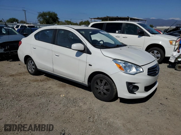 2019 Mitsubishi Mirage ES with VIN ML32F3FJ7KHF03222, listed as a Copart auction lot 55153875 with 121,003 mi miles and Clean title. Bid and sale history available at DreamBid. Image 4.