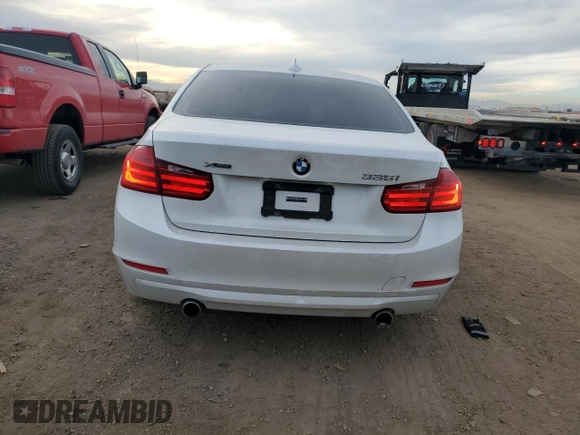 2015 BMW 3 Series 335i xDrive with VIN WBA3B9G58FNR93852, listed as a Copart auction lot 85033984 with 47,592 mi miles and Non repairable. Bid and sale history available at DreamBid. Image 6.