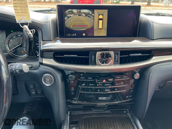 2016 Lexus LX 570 with VIN JTJHY7AX7G4203810, listed as a Copart auction lot 80800914 with 296,703 mi miles and Clean Title. Bid and sale history available at DreamBid. Image 10.