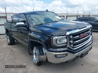 2018 GMC Sierra 1500 SLT with VIN 3GTU2NEC1JG193512, listed as a IAAI auction lot 42526228 with 45,377 mi miles and . Bid and sale history available at DreamBid. Image 1.