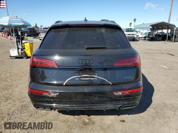 2024 Audi Q5 S line Premium Plus z VIN WA1E2AFY6R2125874, wystawiony jako Copart lot #47052955 z przebiegiem 1 144 mil mil oraz Szkoda całkowita • Salvage title. Historia ofert i sprzedaży dostępna na DreamBid. Obrazek 6.