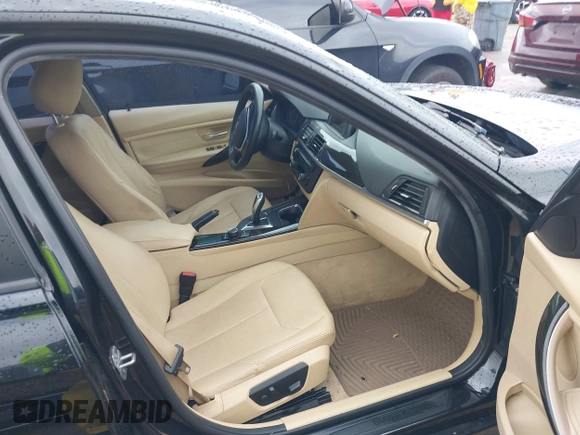 2015 BMW 3 Series 328i with VIN WBA3A5G50FNS91133, listed as a IAAI auction lot 41890141 with 119,495 mi miles. Bid and sale history available at carsss.com. Image 5.
