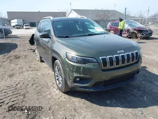 2019 Jeep Cherokee Latitude Plus with VIN 1C4PJMLB8KD146917, listed as a IAAI auction lot 41764434 with 108,104 mi miles. Bid and sale history available at carsss.com. Image 1.