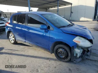 2007 Nissan Versa 1.8 S with VIN 3N1BC13E57L391336, listed as a Copart auction lot 46188905 with 182,540 mi miles and Salvage Title. Bid and sale history available at carsss.com. Image 4.