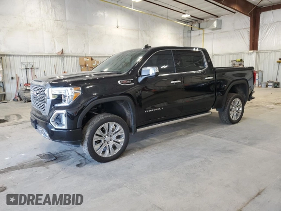 2022 GMC Sierra 1500 Limited Denali with VIN 1GTU9FEL2NZ159134, listed as a Copart auction lot 66116704 with 92,536 mi miles and Non Repairable. Bid and sale history available at carsss.com. Image 1.