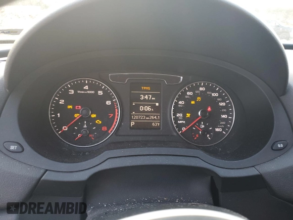 2017 Audi Q3 Premium with VIN WA1ECCFSXHR014254, listed as a Copart auction lot 70055482 with 120,723 mi miles. Bid and sale history available at carsss.com. Image 9.
