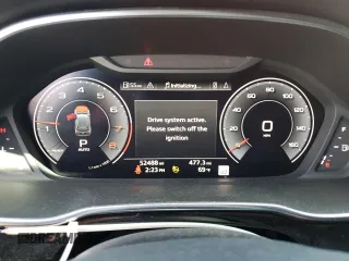 2021 Audi Q3 S line Premium Plus with VIN WA1EECF33M1006573, listed as a Copart auction lot 51449015 with 52,488 mi miles and Salvage Title. Bid and sale history available at carsss.com. Image 9.