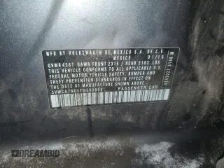 2015 Volkswagen Golf SportWagen TDI S with VIN 3VWCA7AU0FM500859, listed as a Copart auction lot 42082675 with 112,259 mi miles and Salvage Title. Bid and sale history available at carsss.com. Image 15.
