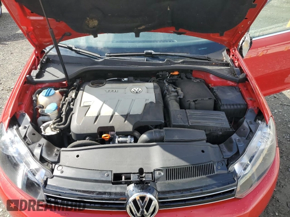 2012 Volkswagen Jetta TDI with VIN 3VWPL7AJ6CM692334, listed as a Copart auction lot 57812385 with 119,857 mi miles and Salvage title. Bid and sale history available at DreamBid. Image 12.