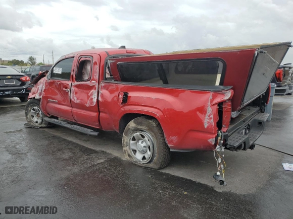2022 Toyota Tacoma 2WD SR with VIN 3TYRX5GN7NT054261, listed as a Copart auction lot 46511675 with 34,943 mi miles and Non Repairable. Bid and sale history available at carsss.com. Image 2.