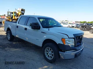 2014 Ford F-150 XL with VIN 1FTFW1ET9EFB85445, listed as a IAAI auction lot 41931625 with 142,400 mi miles and . Bid and sale history available at DreamBid. Image 1.