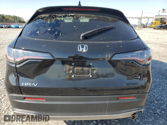 2023 Honda HR-V Sport with VIN 3CZRZ1H53PM735429, listed as a Copart auction lot 50598845 with Not Provided miles and Clean Title. Bid and sale history available at carsss.com. Image 6.