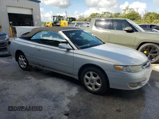2001 Toyota Solara SE with VIN 2T1FF28P81C513929, listed as a Copart auction lot 74082944 with 202,241 mi miles and Salvage Title. Bid and sale history available at carsss.com. Image 4.