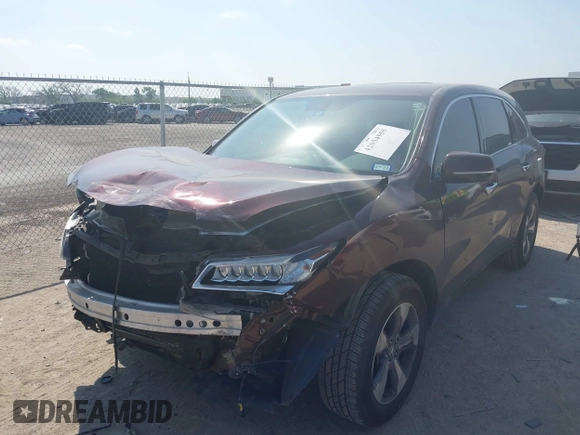 2015 Acura MDX with VIN 5FRYD3H24FB014250, listed as a IAAI auction lot 42054955 with 83,466 mi miles and . Bid and sale history available at DreamBid. Image 18.