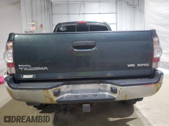 2010 Toyota Tacoma with VIN 5TEUU4ENXAZ687376, listed as a Copart auction lot 60955365 with 259,252 mi miles and Clean title. Bid and sale history available at DreamBid. Image 6.