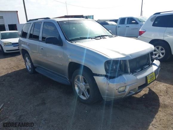 2008 Chevrolet TrailBlazer LT w/1LT with VIN 1GNDS13S482142888, listed as a IAAI auction lot 41375545 with 1 mi miles. Bid and sale history available at carsss.com. Image 1.