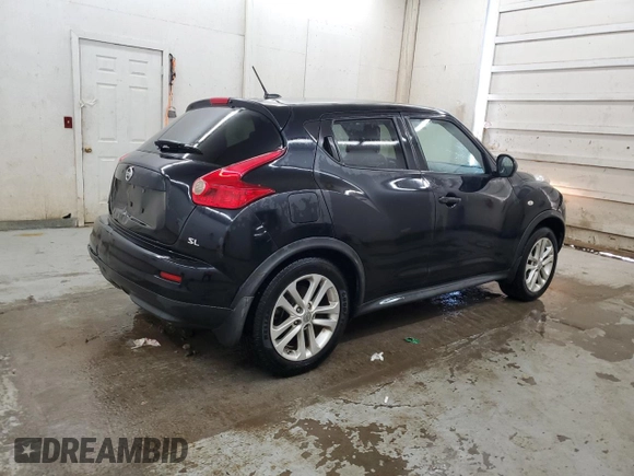 2013 Nissan Juke S z VIN JN8AF5MR2DT211931, wystawiony jako Copart lot #53364715 z przebiegiem Nie podano mil oraz Szkoda całkowita • Salvage title. Historia ofert i sprzedaży dostępna na DreamBid. Obrazek 3.