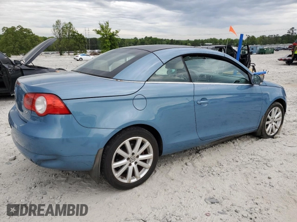 2008 Volkswagen Eos Turbo with VIN WVWBA71F18V014408, listed as a Copart auction lot 53831745 with 195,423 mi miles and Clean Title. Bid and sale history available at DreamBid. Image 3.