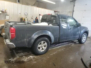 2012 Nissan Frontier SV with VIN 1N6AD0CU7CC480206, listed as a Copart auction lot 46458685 with 126,523 mi miles and Salvage title. Bid and sale history available at DreamBid. Image 3.