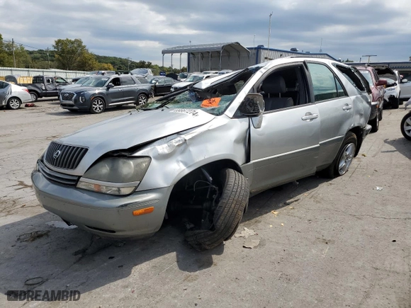 1999 Lexus RX 300 Luxury SUV with VIN JT6HF10U6X0055306, listed as a Copart auction lot 69867274 with 0 mi miles and Non Repairable. Bid and sale history available at carsss.com. Image 1.