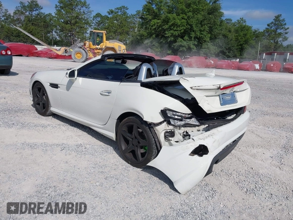 2013 Mercedes-Benz SLK 250 with VIN WDDPK4HA2DF056625, listed as a IAAI auction lot 42343051 with 96,615 mi miles and . Bid and sale history available at DreamBid. Image 3.