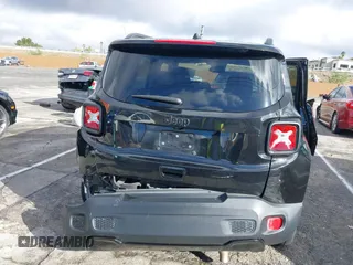 2018 Jeep Renegade Altitude with VIN ZACCJABB6JPH40341, listed as a IAAI auction lot 41582205 with 58,011 mi miles and . Bid and sale history available at DreamBid. Image 16.