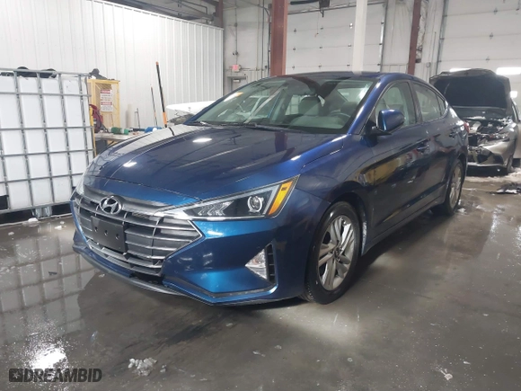 2020 Hyundai Elantra SEL with VIN 5NPD84LF3LH569739, listed as a IAAI auction lot 41270772 with 99,508 mi miles. Bid and sale history available at carsss.com. Image 17.