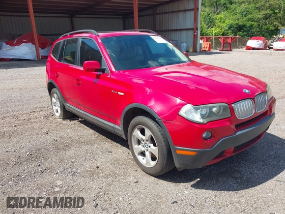2008 BMW X3 3.0si with VIN WBXPC93448WJ12823, listed as a IAAI auction lot 42148588 with 199,609 mi miles and . Bid and sale history available at DreamBid. Image 1.