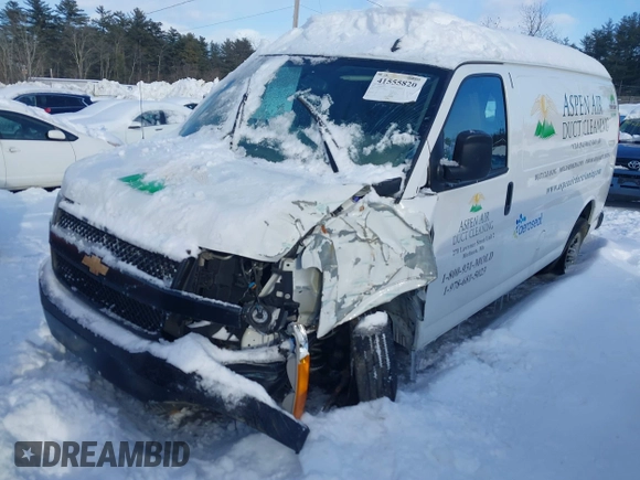 2021 Chevrolet Express Cargo z VIN 1GCWGAFP0M1256641, wystawiony jako IAAI lot #41555820 z przebiegiem Nie podano mil oraz . Historia ofert i sprzedaży dostępna na DreamBid. Obrazek 17.