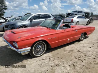 1964 Ford Thunderbird with VIN 4Y85Z148141, listed as a Copart auction lot 73769444 with 3,631 mi miles and Salvage Title. Bid and sale history available at DreamBid. Image 1.