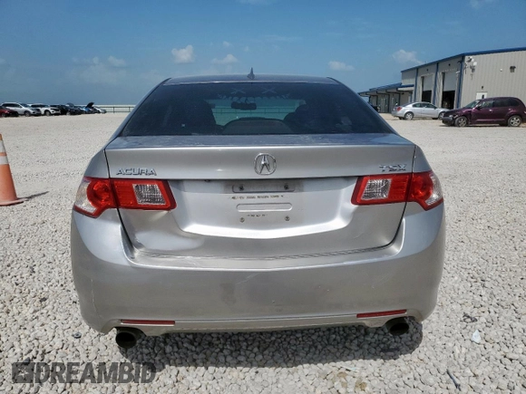 2010 Acura TSX with VIN JH4CU2F69AC011697, listed as a Copart auction lot 62818335 with 221,615 mi miles and Salvage title. Bid and sale history available at DreamBid. Image 6.