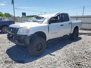 2014 Nissan Titan S with VIN 1N6AA0EJ1EN501294, listed as a Copart auction lot 57822875 with 133,592 mi miles and Salvage title. Bid and sale history available at DreamBid. Image 1.