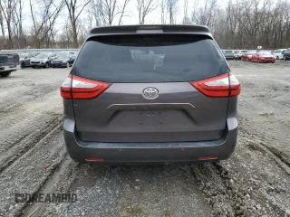 2015 Toyota Sienna XLE with VIN 5TDYK3DC4FS574285, listed as a Copart auction lot 49284185 with 0 mi miles and Salvage Title. Bid and sale history available at carsss.com. Image 6.