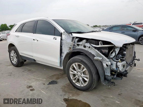2020 Cadillac XT5 Luxury FWD z VIN 1GYKNAR40LZ236650, wystawiony jako Copart lot #56524945 z przebiegiem 43 164 mil mil oraz Szkoda całkowita • Salvage title. Historia ofert i sprzedaży dostępna na DreamBid. Obrazek 4.