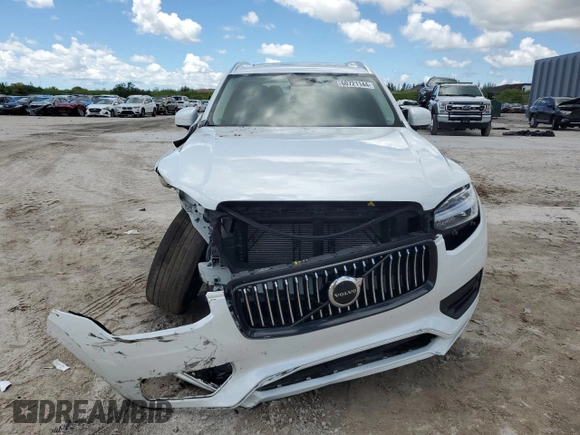 2023 Volvo XC90 Core with VIN YV4L12PK1P1905930, listed as a Copart auction lot 60721144 with 44,274 mi miles and Non Repairable. Bid and sale history available at carsss.com. Image 5.