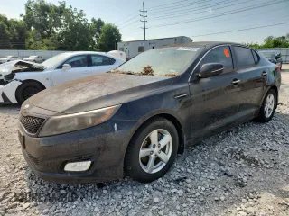 2014 Kia Optima LX with VIN 5XXGM4A75EG270983, listed as a Copart auction lot 62609395 with 110,944 mi miles and Clean title. Bid and sale history available at DreamBid. Image 1.